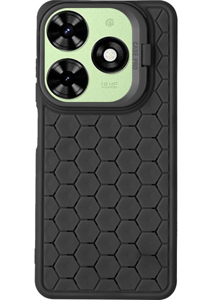 Tecno Spark 20 Isı Dağılımı Nefes Alabilen Kickstand Tpu Telefon Kapağı (Yurt Dışından)
