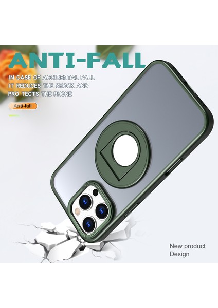 iPhone 16 Pro Tpu+Pc Kickstand Telefon Kılıfı Magsafe ile Uyumlu (Yurt Dışından) modelleri