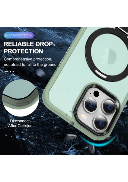 iPhone 16 Pro Manyetik Kickstand Tpu+Pc Telefon Kapağı (Yurt Dışından) fiyatları