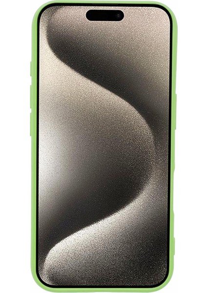 iPhone 16 Yumuşak Fiber Astarlı Tpu Telefon Kılıfı (Yurt Dışından)