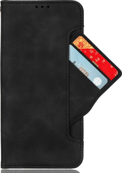 Tecno Spark 20 Pu Deri Çoklu Kart Yuvaları Cüzdan Halkalı Telefon Kılıfı Koruma Kapağı (Yurt Dışından)