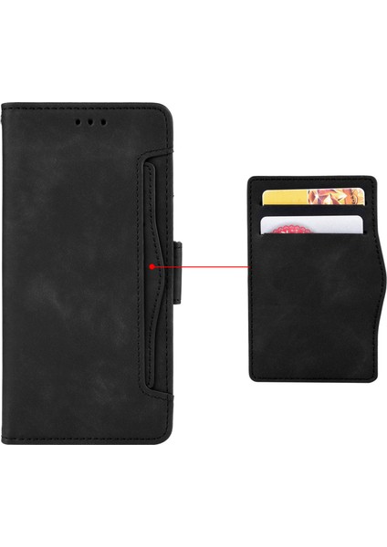 Tecno Spark 20 Pu Deri Çoklu Kart Yuvaları Cüzdan Halkalı Telefon Kılıfı Koruma Kapağı (Yurt Dışından)