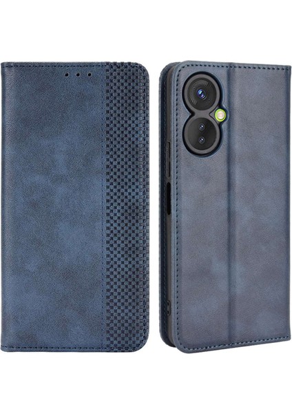 Tecno Spark 9 Pro 4g / Spark 9t 4g Retro Doku Pu Deri Kapak (Yurt Dışından)