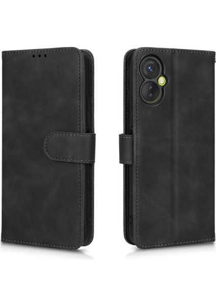 Tecno Camon 19 Pro 5g Çizilmez Pu Deri Kılıf Folio Flip Halkalı Telefon Kılıfı Cüzdan Kapağı (Yurt Dışından)