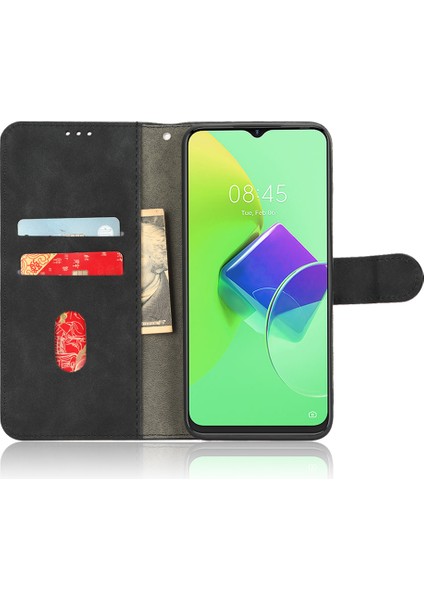 Tecno Camon 19 Pro 5g Çizilmez Pu Deri Kılıf Folio Flip Halkalı Telefon Kılıfı Cüzdan Kapağı (Yurt Dışından)