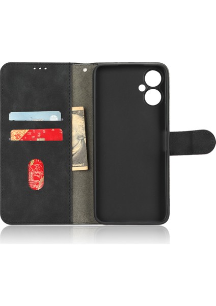 Tecno Camon 19 Pro 5g Çizilmez Pu Deri Kılıf Folio Flip Halkalı Telefon Kılıfı Cüzdan Kapağı (Yurt Dışından)
