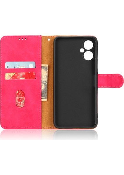 Tecno Camon 19 Pro 5g Çizilmez Pu Deri Kılıf Folio Flip Halkalı Telefon Kılıfı Cüzdan Kapağı (Yurt Dışından)