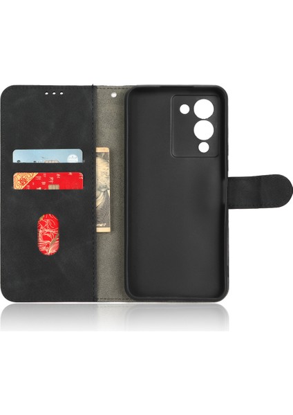 Infinix Note 12 G96 4g Cilt Touch Duygu Stand Telefon Kılıfı Pu Deri Tam Koruma Cüzdan Kapağı (Yurt Dışından) fırsatları