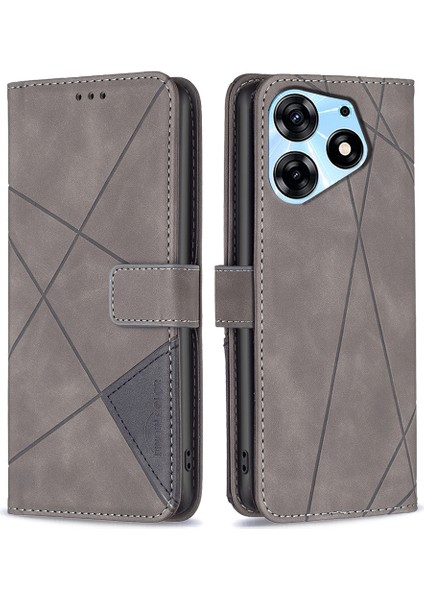 Tecno Spark 10 Pro Baskılı Cüzdan Pu Deri Telefon Kabuğu (Yurt Dışından)