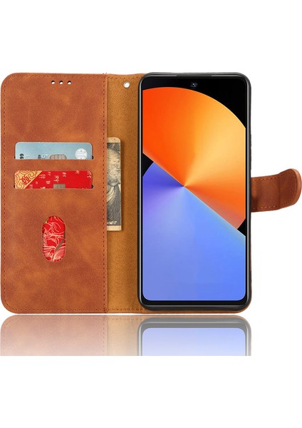 Infinix Note 30 4g Cilt Touch Pu Deri Telefon Kılıfı Cüzdan Stand Koruyucu Telefon Kapağı (Yurt Dışından) fırsatları