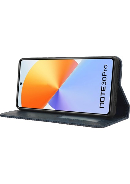 Infinix Note 30 Pro 4g X678B Manyetik Pu Deri Kılıf Flip Stand Cüzdan Telefon Kapağı (Yurt Dışından) indirimleri