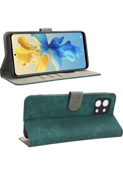 Infinix Hot 11 2022 4g X675 Pu Deri Stand Anti-Damla Telefon Kasası Rfıd Engelleme Cüzdan Kapağı Kayış (Yurt Dışından)