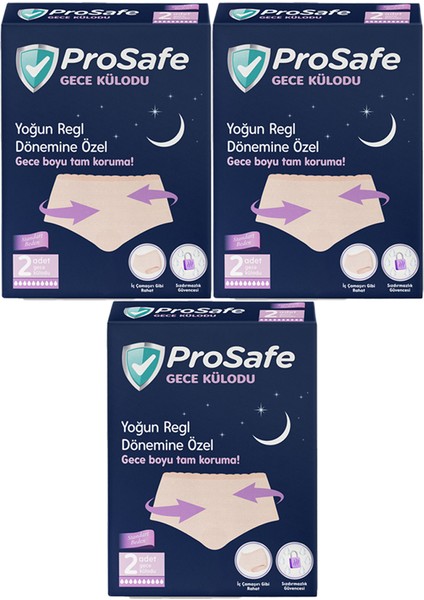 Gece Külodu Yoğun Dönemine Özel 3 Paket 6 Adet