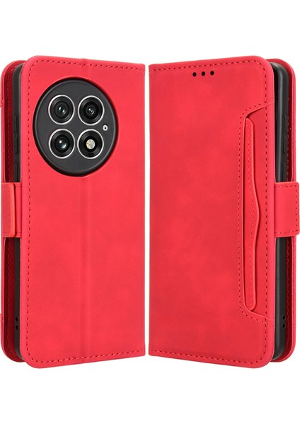 Oneplus 13 Çoklu Kart Yuvalı Deri Telefon Cüzdan Kapağı (Yurt Dışından)