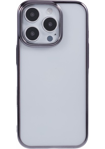 iPhone 16 Pro Elektro Kaplama Sert Pc Arka Telefon Kapağını Temizle (Yurt Dışından)