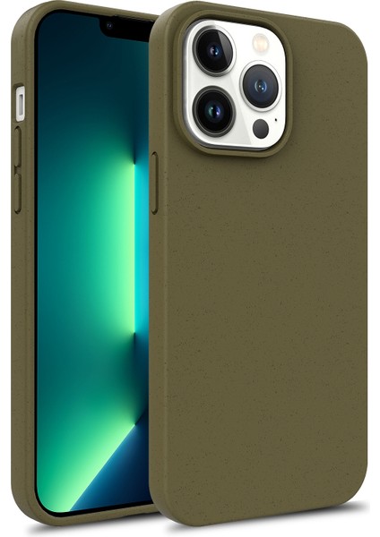 iPhone 16 Pro Buğday Samanı+Tpu Koruyucu Telefon Kılıfı (Yurt Dışından)