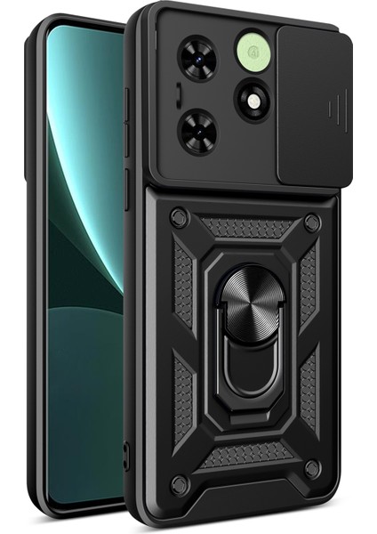 Tecno Spark Go 2024 4g / Spark 20 Slayt Lens Koruması Pc+Tpu Telefon Kapağı (Yurt Dışından)