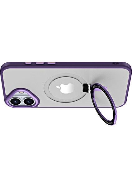 iPhone 16 Manyetik Tpu+Akrilik Kickstand Telefon Kapağı (Yurt Dışından) fırsatları