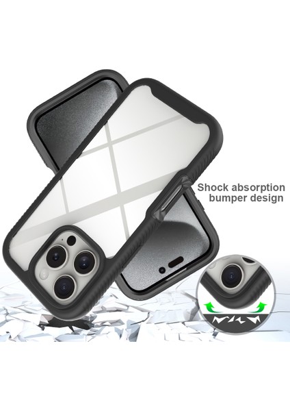 iPhone 16 Pro Düşme Önleyici Pc+Tpu Telefon Kılıfı (Yurt Dışından) indirimleri