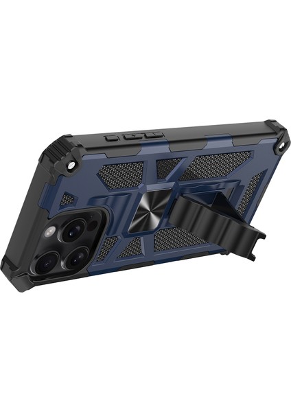 iPhone 16 Pro Max Kickstand Düşmeye Pc + Tpu Arka Kapak (Yurt Dışından) modelleri