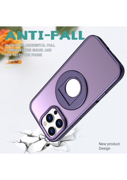 iPhone 16 Pro Tpu+Pc Kickstand Telefon Kılıfı Magsafe ile Uyumlu (Yurt Dışından) modelleri