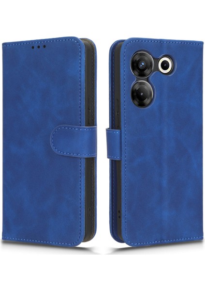 Tecno Camon 20 Pro 5g Cilt Dokunmatik Cüzdan Telefon Kılıfı Pu Deri Standı Kapak Çevirin (Yurt Dışından)