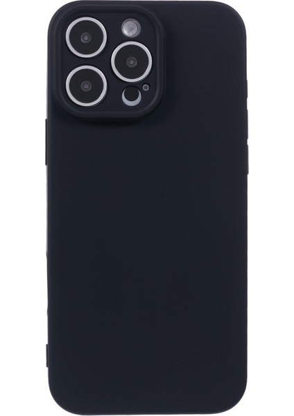iPhone 16 Pro Tpu Arka Yumuşak Çizilmez Fiber Astar Telefon Kapağı (Yurt Dışından)