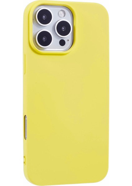 iPhone 16 Pro Yumuşak Tpu Fiber Astar Koruyucu Telefon Kapağı (Yurt Dışından)