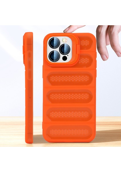 iPhone 16 Pro Max Kickstand Hava Yastıkları Anti-Drop Tpu+Pc Telefon Kapağı (Yurt Dışından)