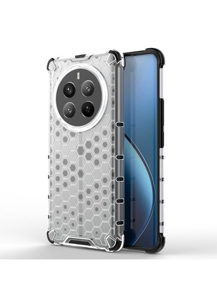 Realme 12 Pro 5g/12 Pro Plus 5g Kılıf Petek Tasarımı Tpu+Pc Akıllı Telefon Kapağı (Yurt Dışından)