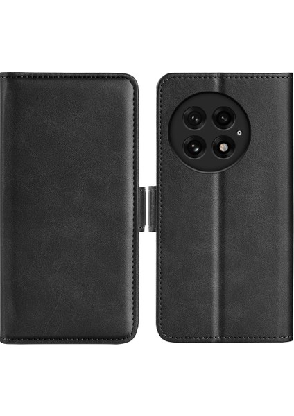 Oneplus 13 Standlı Kılıf Buzağı Dokulu Deri Cüzdan Telefon Kapağı (Yurt Dışından)