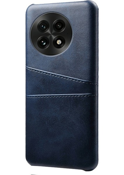 Oneplus 13 Çift Kart Yuvaları Pu Deri + Sert Pc Telefon Kapağı (Yurt Dışından)