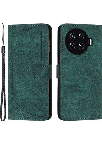 Tecno Spark 20 Pro Plus Dokunmatik Duygu Cüzdan Cep Telefonu Kapağı (Yurt Dışından)