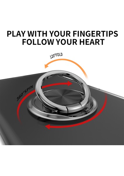 iPhone 16 Pro Elektro Kaplama Kickstand Tpu Telefon Kapağı (Yurt Dışından)