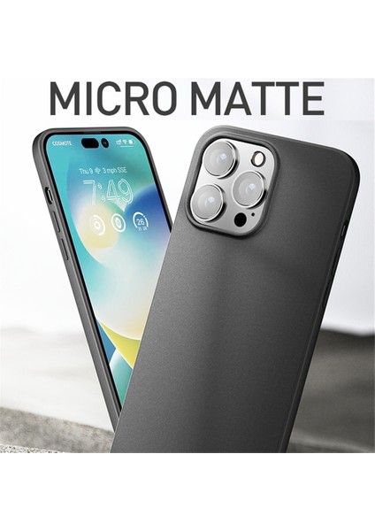 iPhone 16 Pro Max Ince Mat Tpu Telefon Kılıfı (Yurt Dışından)