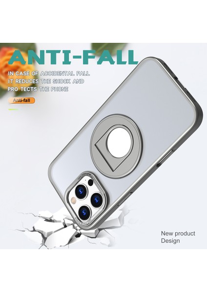 iPhone 16 Pro Tpu+Pc Kickstand Telefon Kılıfı Magsafe ile Uyumlu (Yurt Dışından) modelleri