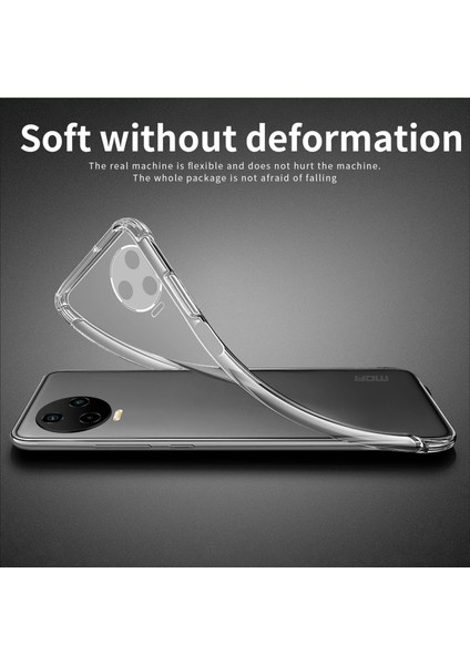 Infinix Note 12 Pro 4g Koruyucu Telefon Kapağı, Bump Düzeltili Şeffaf Esnek Tpu Kabuk Kılıfı (Yurt Dışından)