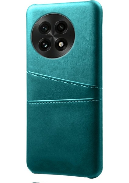 Oneplus 13 Çift Kart Yuvaları Pu Deri + Sert Pc Telefon Kapağı (Yurt Dışından)