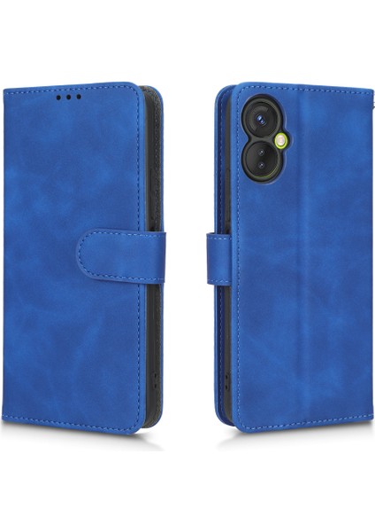 Tecno Camon 19 Pro 5g Çizilmez Pu Deri Kılıf Folio Flip Halkalı Telefon Kılıfı Cüzdan Kapağı (Yurt Dışından)