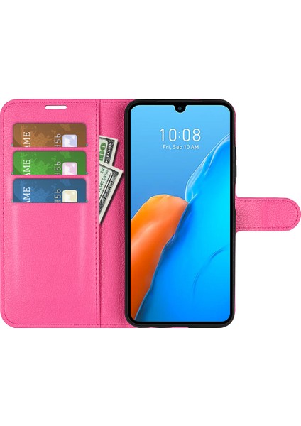Infinix Note 12 Pro 4g Önleme Önleme Pu Deri Deri Cüzdan Kabuk Flip Stand Litchi Doku Telefon Kılıfı Kapak (Yurt Dışından)