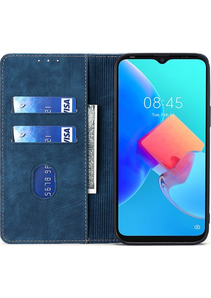 Tecno Spark 10 4g Kabuk Pu Deri Darbeye Dayanıklı Cep Telefonu Kılıfı (Yurt Dışından)