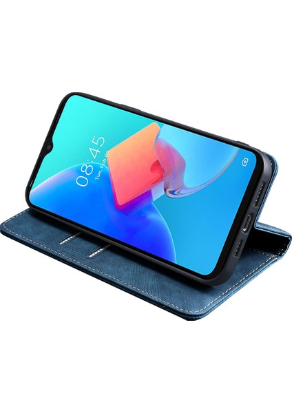 Tecno Spark 10 4g Kabuk Pu Deri Darbeye Dayanıklı Cep Telefonu Kılıfı (Yurt Dışından)