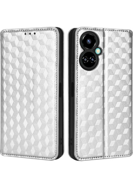 Tecno Camon 19 Pro 4g / 5g Pu Deri Standlı Cüzdan Telefon Kılıfı (Yurt Dışından)
