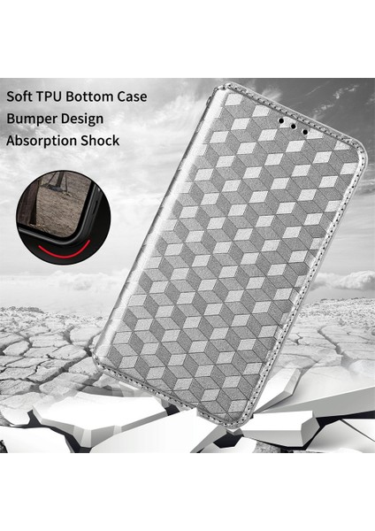 Tecno Camon 19 Pro 4g / 5g Pu Deri Standlı Cüzdan Telefon Kılıfı (Yurt Dışından)