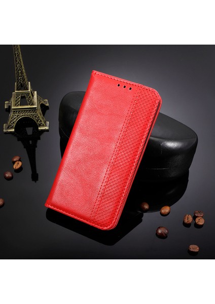 Tecno Spark 9 Pro 4g / Spark 9t 4g Retro Doku Pu Deri Kapak (Yurt Dışından)