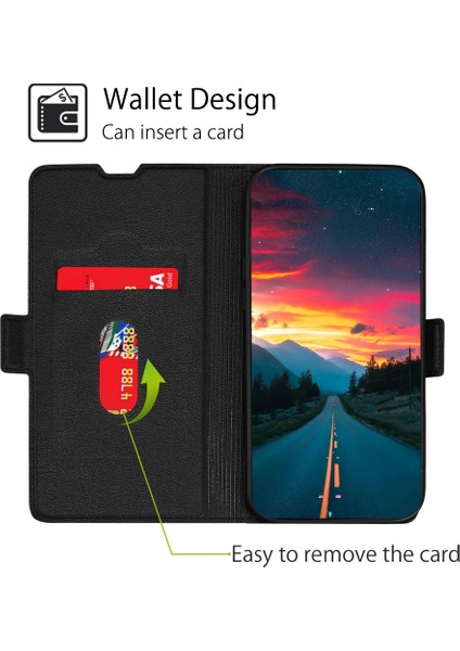 Tecno Spark 10 4g Kart Yuvası Pu Deri Telefon Kılıfı (Yurt Dışından)