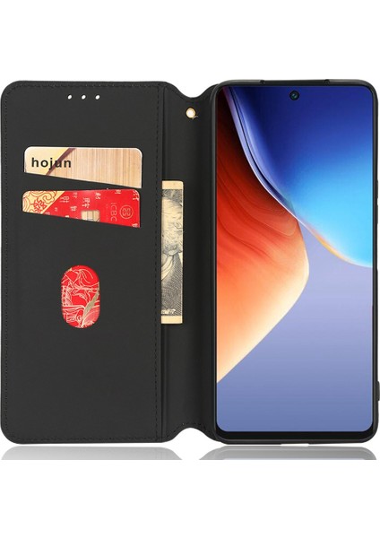 Tecno Camon 19 Pro 4g / 5g Pu Deri Standlı Cüzdan Telefon Kılıfı (Yurt Dışından)