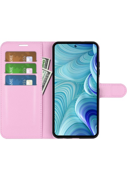 Infinix Hot 11S Nfc 4g Pu Deri Cüzdan Telefon Kılıfı (Yurt Dışından)