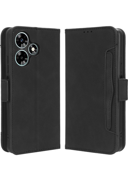 Infinix Hot 30 X6831 Pu Deri Stand Telefon Kapağı Flip Cüzdan Kılıfı (Yurt Dışından)
