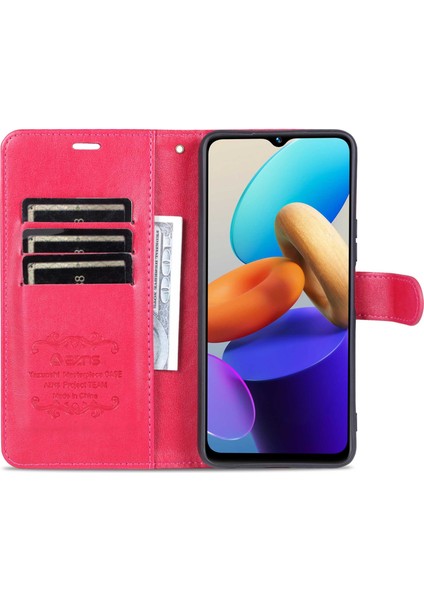 Vivo Y22S 4g / Y22 4g / Y35 4g (2022) Dokulu Pu Deri + Tpu Kılıf Tam Koruma Manyetik Toka Telefon Kapak Standı (Yurt Dışından) modelleri